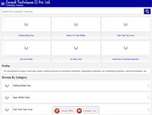 Tablet Screenshot of consulttechnique.com